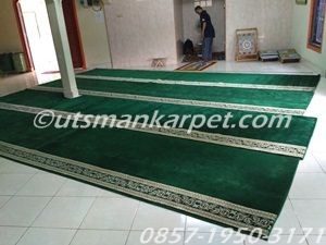 jual karpet masjid bekasi royal tebris hijau