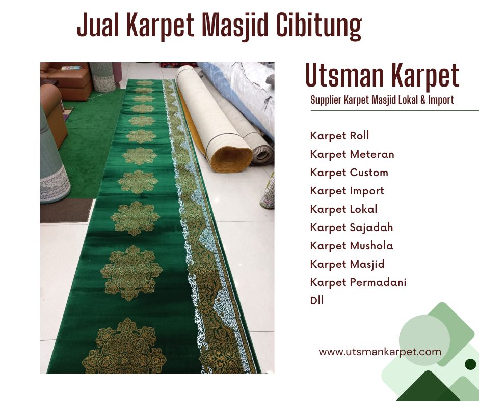 Jual Karpet Masjid Cibitung