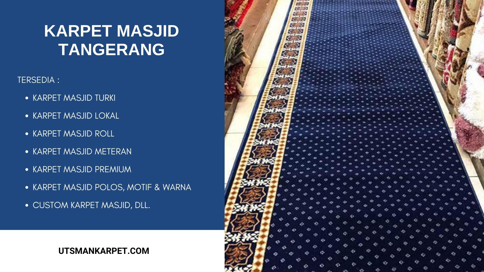 Harga Karpet Masjid Tangerang