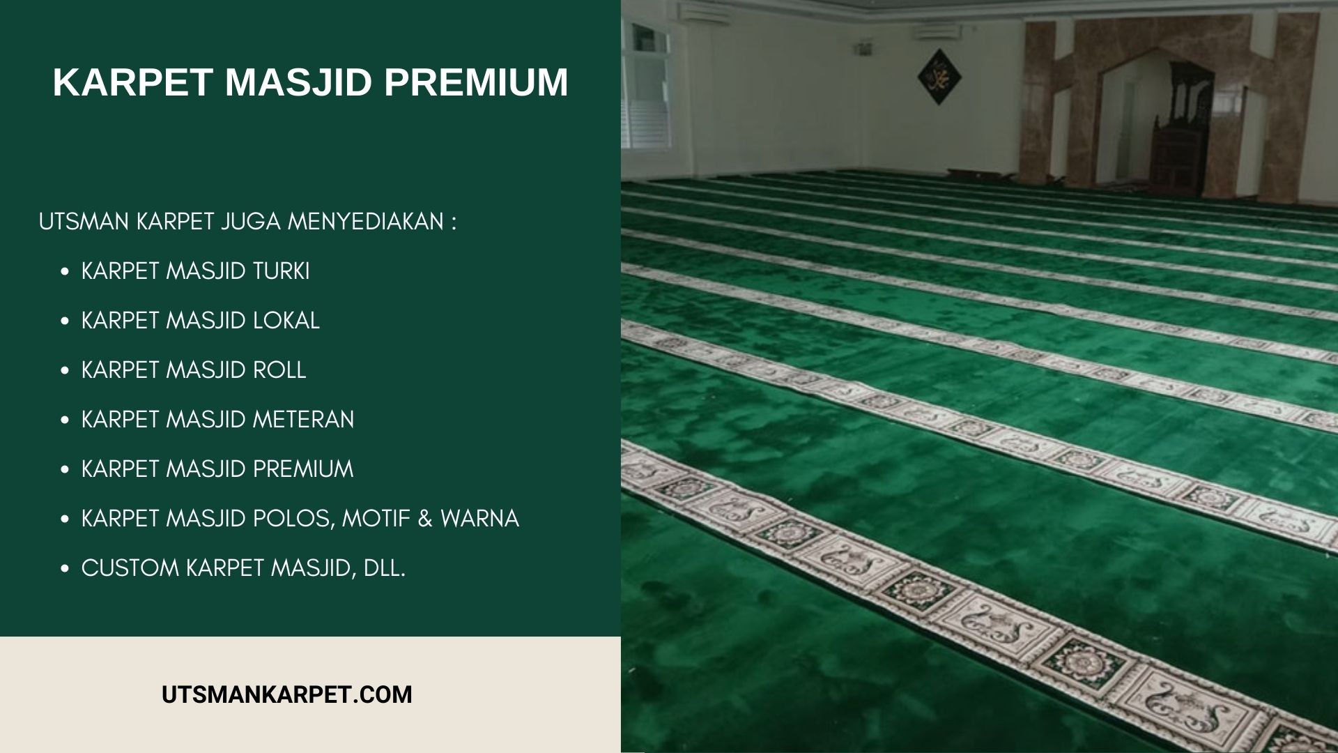 Karpet Masjid PREMIUM