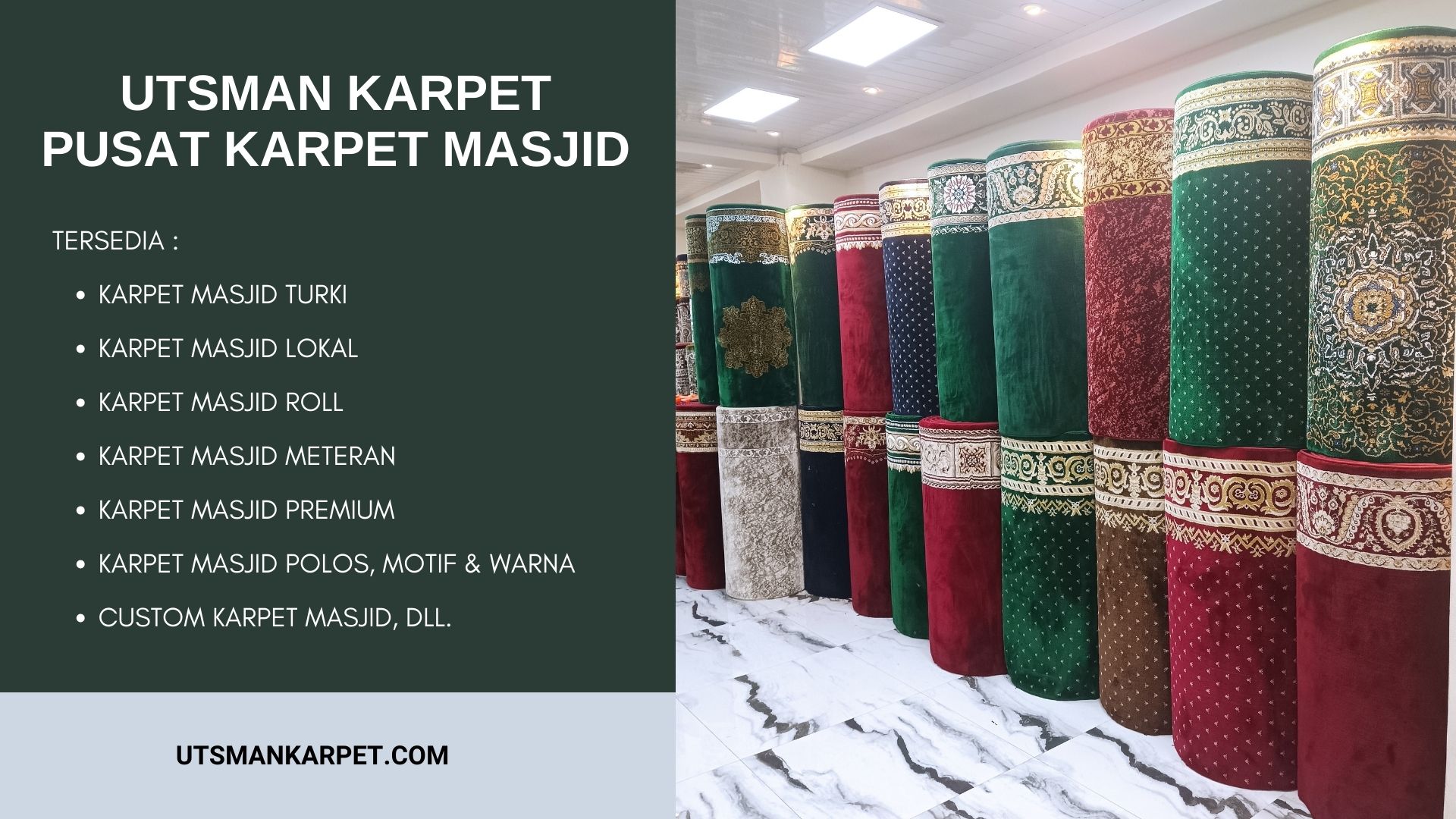 harga karpet masjid di Indonesia
